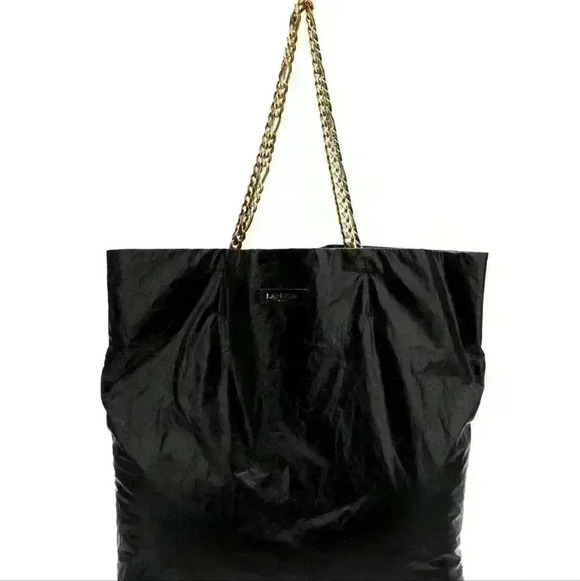 LANVIN Vintage Leather Tote - Picture 12 of 14